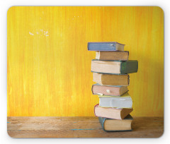 Stack of Old Novels Photo Mouse Pad