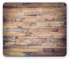 Earthy Toned Planks Mouse Pad