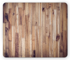 Aged Planks Pattern Mouse Pad