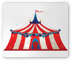 Stars Striped Circus Mouse Pad