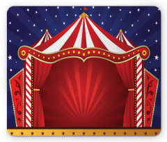 Canvas Circus Tent Mouse Pad