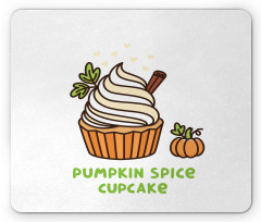 Autumn Cupcake Mouse Pad