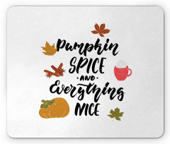 Cheery Autumn Vibes Mouse Pad