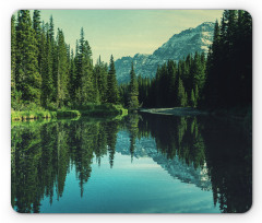 Tree Reflections on Calm Water Mouse Pad