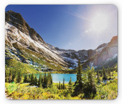 Peaceful Nature Scene Montana Mouse Pad