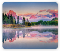 Calm Sunrise on Snake River Mouse Pad