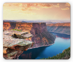 Flaming Gorge Area at Dusk Mouse Pad