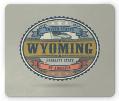 Grunge Stamp Equality State Mouse Pad