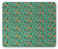 Colorful Mexican Pattern Mouse Pad