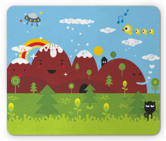 Doodle Land Countryside Mouse Pad