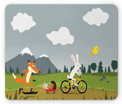 Having Fun in Nature Mouse Pad