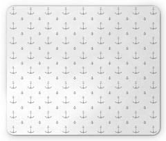 Maritime Sea Item Pattern Mouse Pad