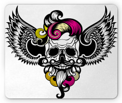 Crazy Design Skull Mouse Pad