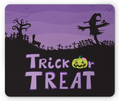 Halloween Trick or Treat Mouse Pad