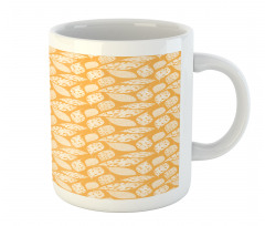 Simple Calm Leafs Art Mug