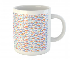 Aquarell Rain Art Mug