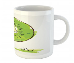 Halved Fruit Design Mug