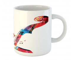 Creative Abstract Pegbox Art Mug