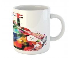 Cheerful String Instrument Mug