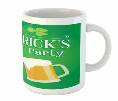 St. Patrick's Day Beers Mug