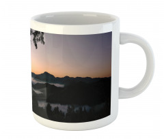 Fog Fill Valley Sunset Mug