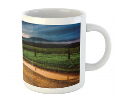 Puddles on Dirt Road Mug