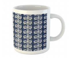 Classic Botanical Motif Mug