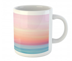 Ombre Sunset Calm Ocean View Mug