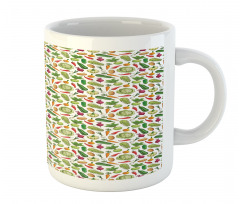 Detailed Colored Foods Mug