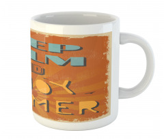 Retro Enjoy Summer Beams Mug