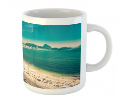 Copacabana Beach Art Mug