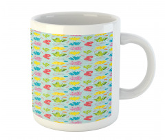 Colorful Seaweed Coral Mug