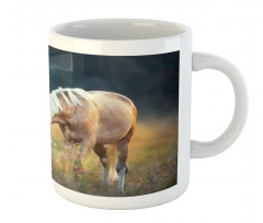 Palomino Horse Grazing Mug