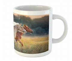 Horses Run Mug