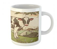 Dairy Cattle Farmland Mug