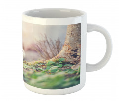 Spring Rabbit Forest Mug