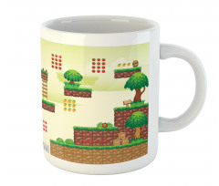 Vintage Video Game Platform Mug