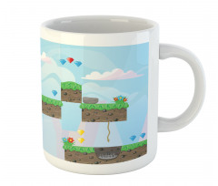 Vintage Game Platform Art Mug