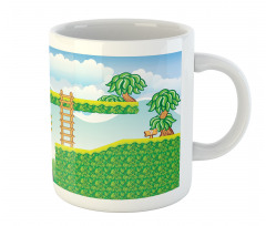 Exotic Tile Game Platform Mug