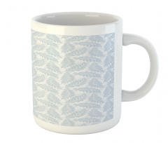 Botany Art Pastel Branches Mug