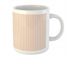 Repetitive Stars Soft Tones Mug