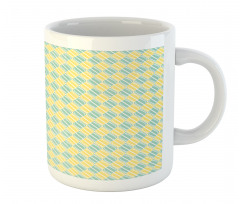 Pastel Geometric Dotted Mug