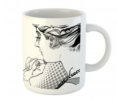 Man Playing Violin Mug