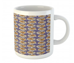 Flowers Round Spots Mug