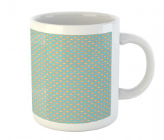 Simplistic Flower Rounds Mug