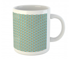 Diagonal Symmetry Motif Mug