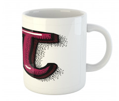 Cartoon Design Number Mug