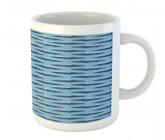 Cartoon of Funny Gators Mug