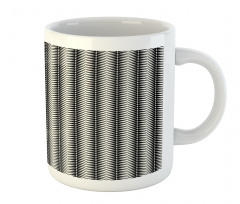 Abstract Quirky Zigzag Model Mug