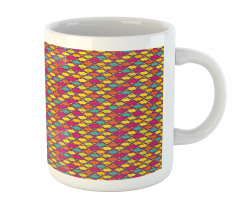 Colorful Geometric Star Mug